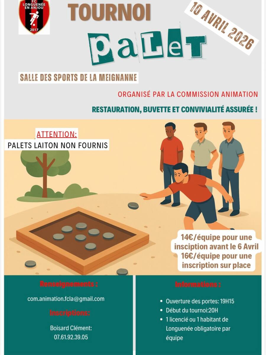 Tournoi de palets 2026