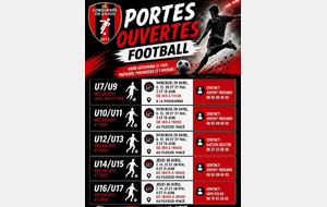 Portes ouvertes : viens découvrir le foot au FCLA