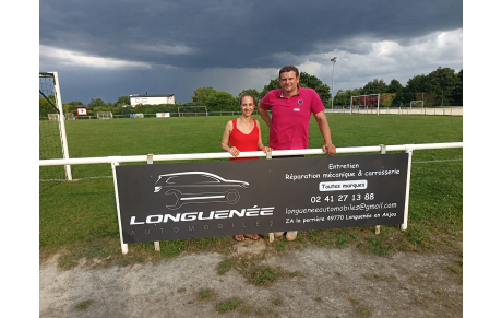 Un nouveau panneau installé au stade !